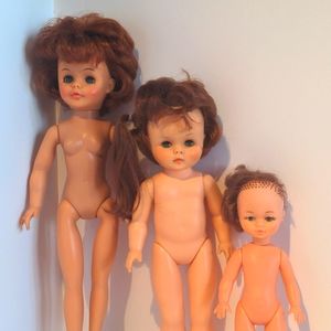 Vintage doll lot